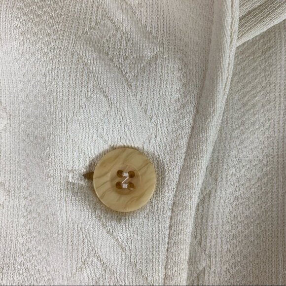 Vintage  70's Glenayr Kitten Ivory Blazer - Picture 5 of 13